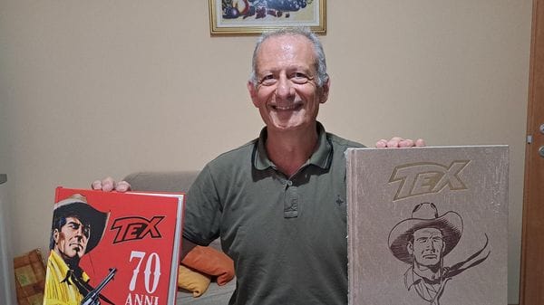 Il collezionista di Tex: «Più che una passione» VIDEO