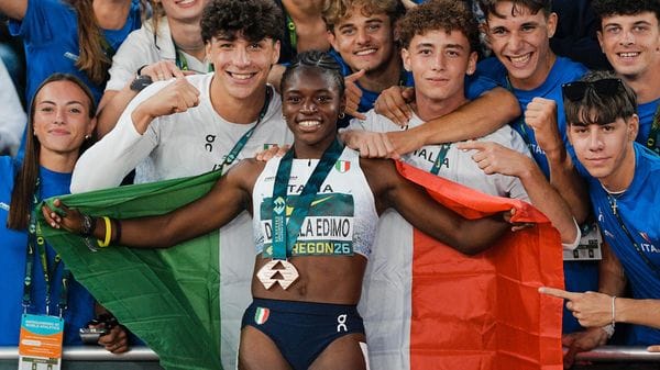 Impresa da sogno per Kelly Doualla, medaglia di bronzo ai Mondiali under 20 di Eugene