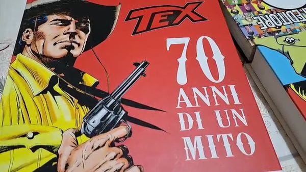 La straordinaria collezione di Tex di Achille Trabucchi