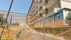 Le prime ruspe apparse nel 2007: il cantiere infinito dell’ospedale di Casale