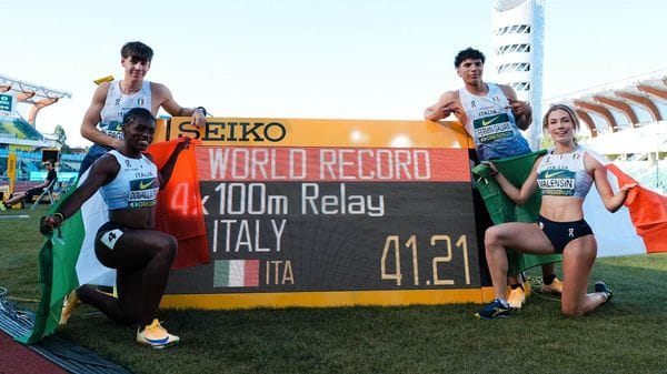 Oro e record del mondo nella staffetta: finisce in gloria il mondiale U20 di Kelly Ann Doualla  