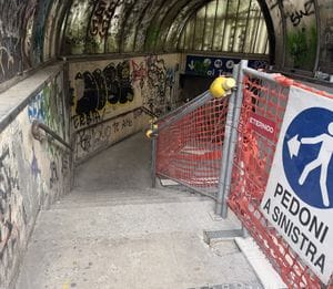 Cantiere “lumaca” in stazione: questa mattina la prova del fuoco