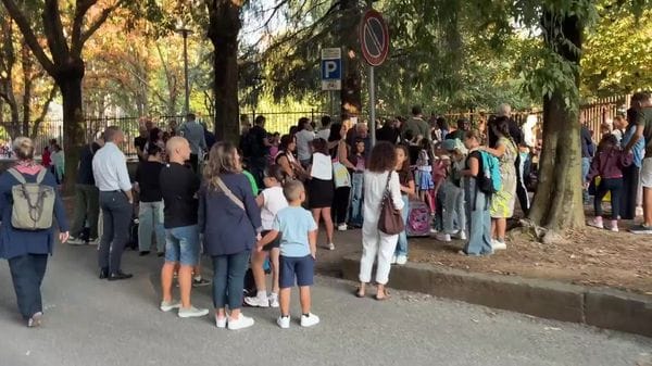San Donato - Primo giorno di scuola