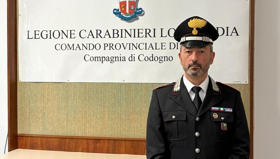 Il capitano Marco Palumbo è il nuovo comandante dei carabinieri di Codogno