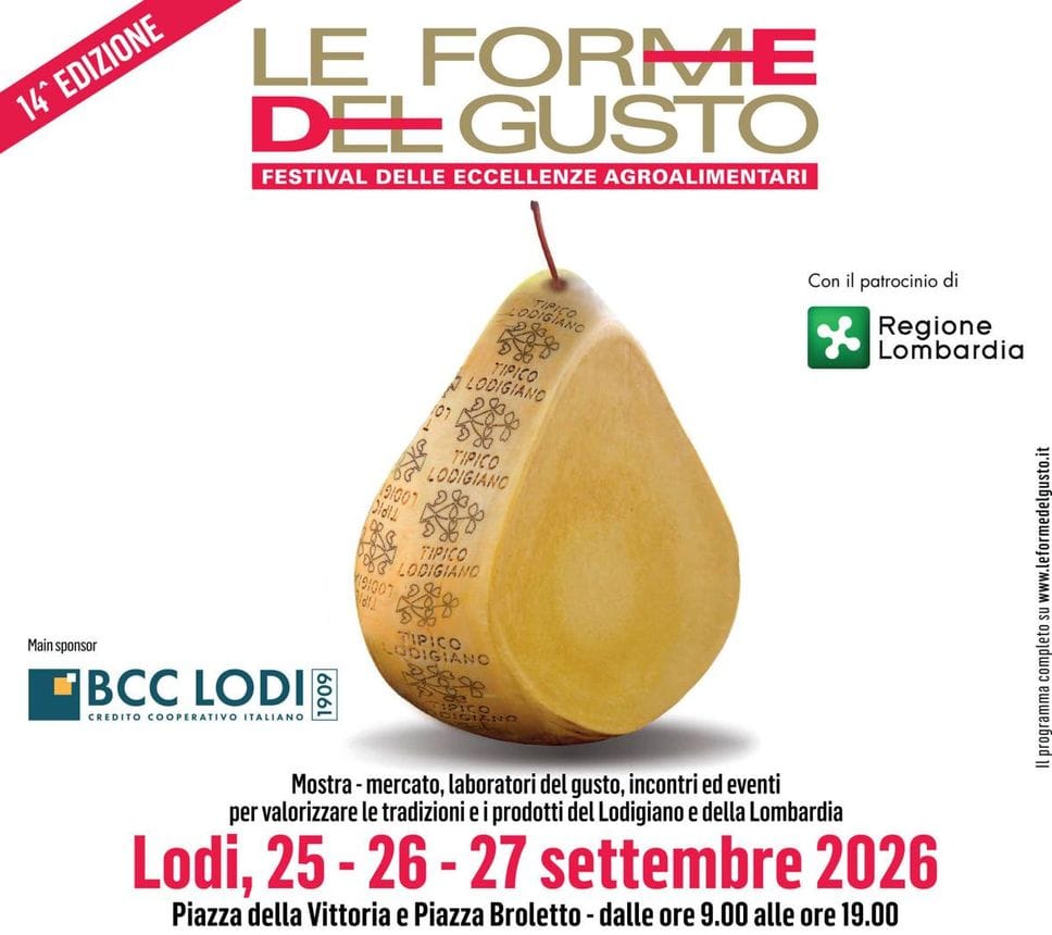 14^ Edizione “Le Forme del Gusto - Festival delle eccellenze agroalimentari”