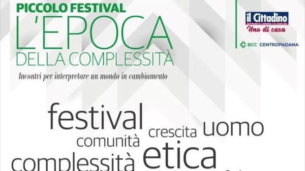 Primo appuntamento del festival della complessità