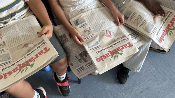 Tarantasio torna a scuola