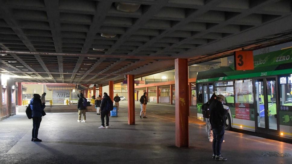 Il terminal della metropolitana a San Donato (archivio)