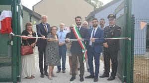 Taglio del nastro per il nuovo asilo nido di Mulazzano