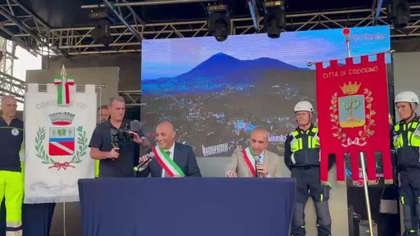 Il gemellaggio Codogno-Vo'