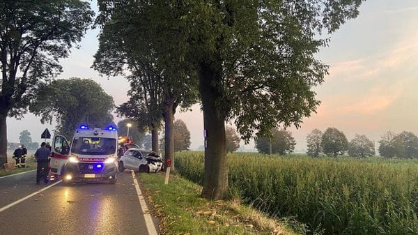 Incidente sulla via Emilia, arriva l’elisoccorso
