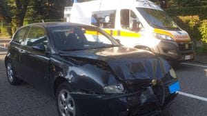 Quattro auto coinvolte in uno scontro a Melegnano