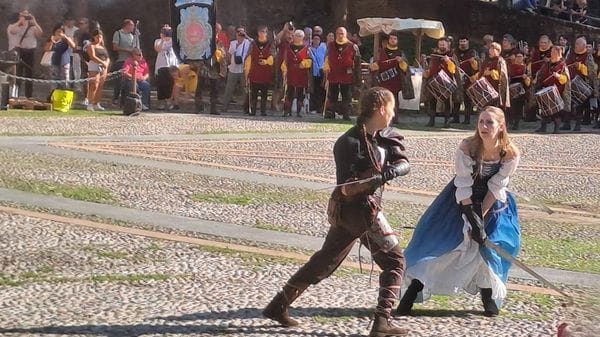 La Cingolina alla squadra del rione Imperiale