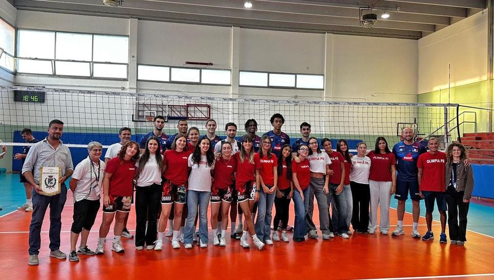 Volley, la nazionale francese maschile si è allenata a Peschiera Borromeo