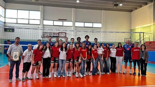 Volley, la nazionale francese maschile si è allenata a Peschiera Borromeo