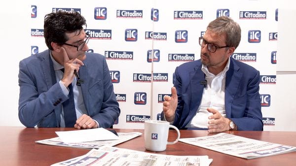 Guido Guidesi ospite nella redazione del Cittadino