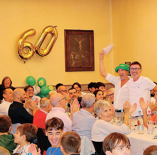 Per gli Old Rags 60 anni di storia: un’ovazione  per “Ciccio” Roda