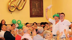 Per gli Old Rags 60 anni di storia: un’ovazione  per “Ciccio” Roda