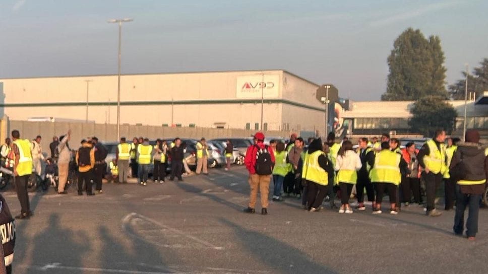 Casale, alta tensione alla logistica UPS