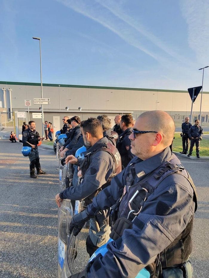 Casale, alta tensione alla logistica UPS