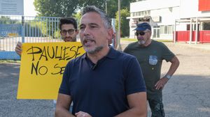 A San Donato la protesta di Fratelli d’Italia per i lavori - lumaca sulla Paullese. GUARDA I DUE VIDEO
