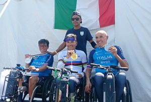 Cornegliani conquista in handbike la medaglia d’oro ai Mondiali Usa