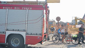 Incidente al cantiere del ponte a Lodi: problemi con la rete del gas, stop all’erogazione in diverse zone dell’Oltreadda 