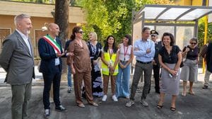 Riapre il piazzale della stazione a Codogno dopo i lavori di riqualificazione