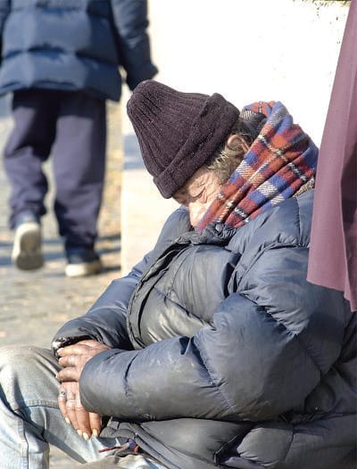 Anche i clochard hanno un indirizzo, è via della Speranza