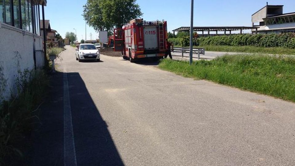 Orio, fuga di gas nell’ex pizzeria Orio, fuga di gas nell’ex pizzeria