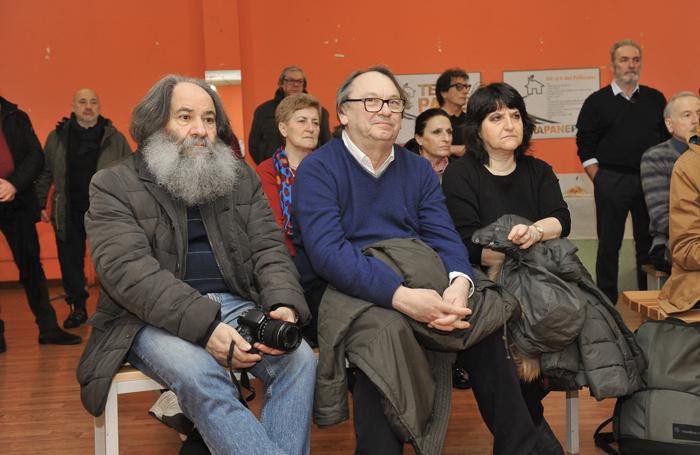 Un momento della presentazione del progetto
