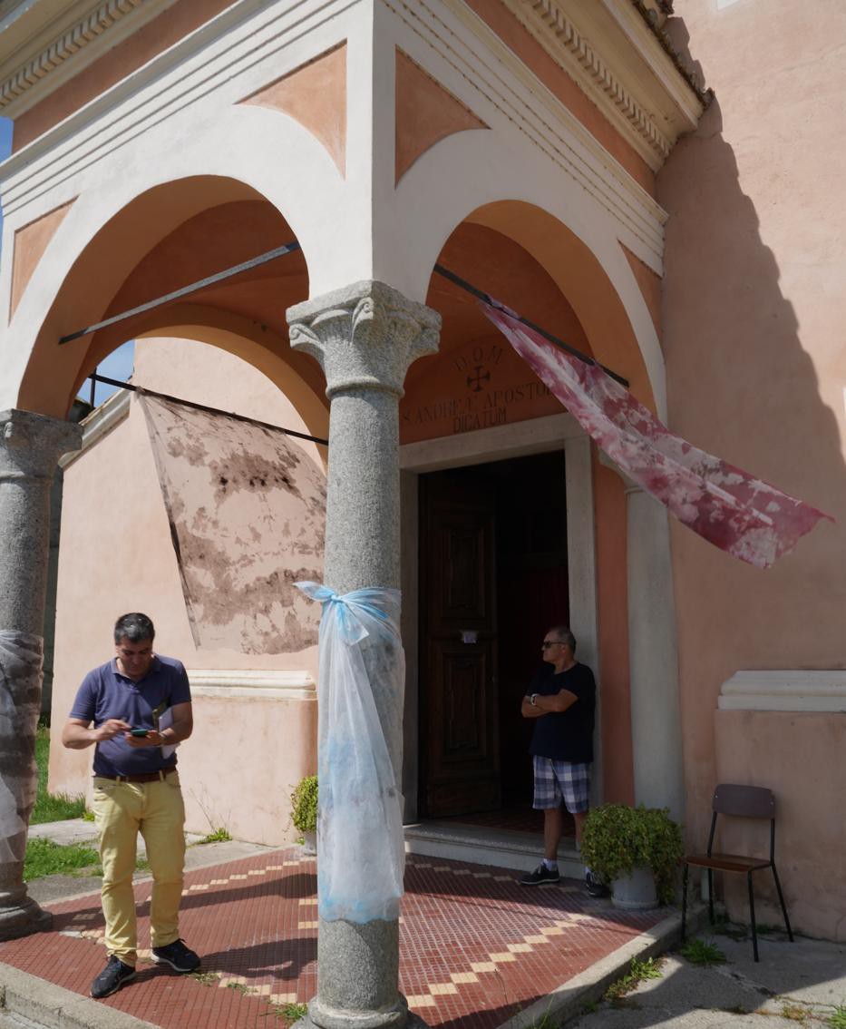 I drappi a Corte Sant'Andrea