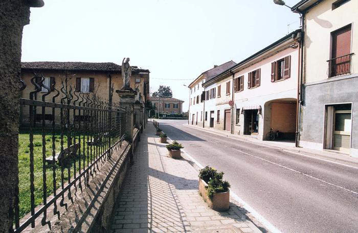 Uno scorcio di Dovera in una foto d’archivio