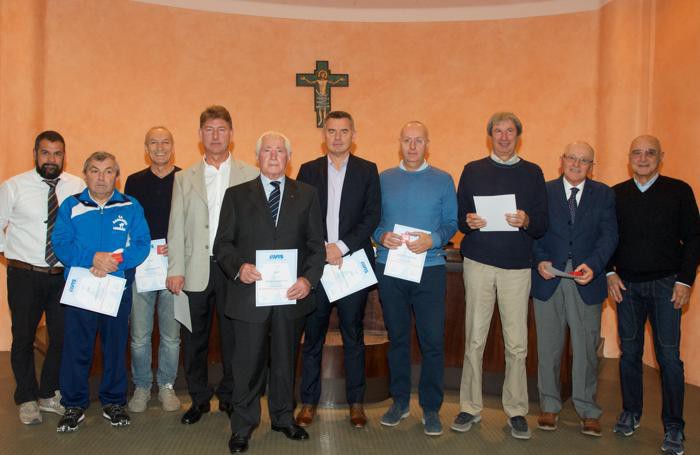 I premiati per 120 donazioni