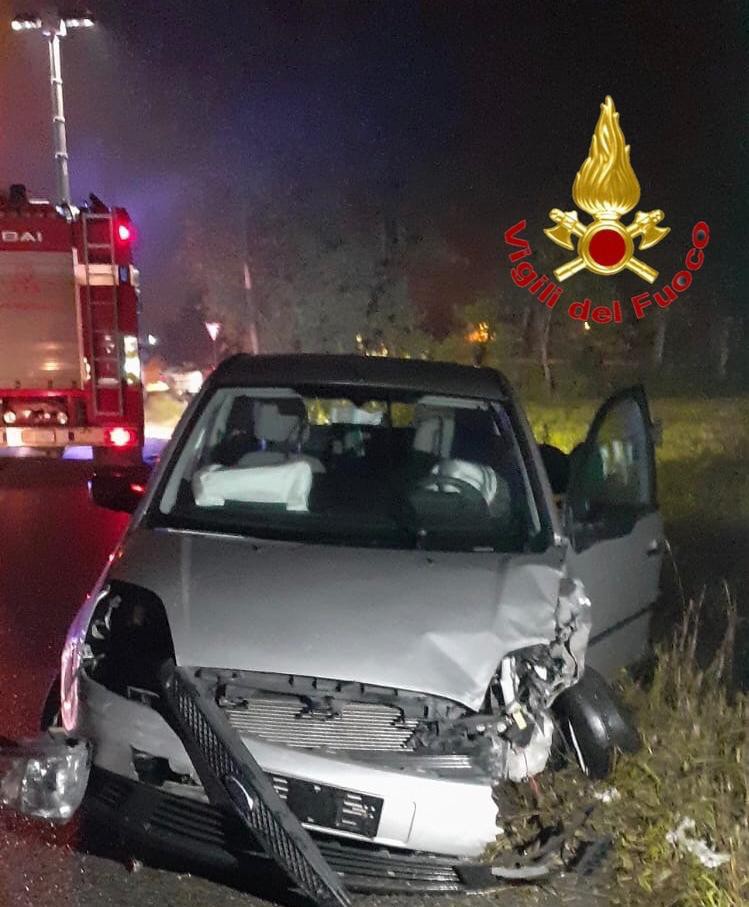 L’altro veicolo coinvolto nell’incidente alla Faustina