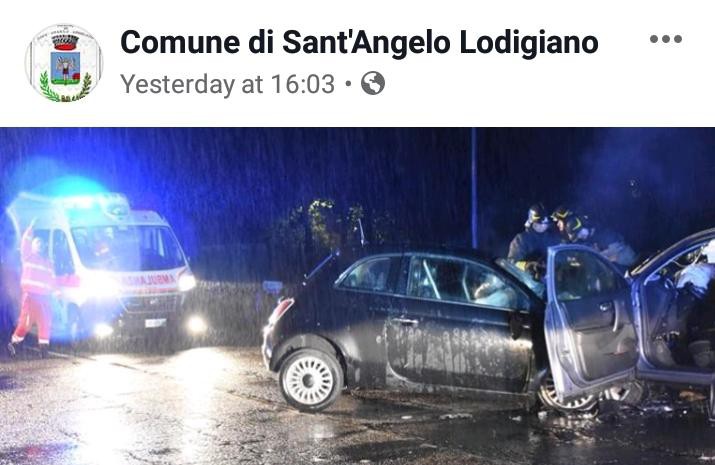 Il profilo Facebook del Comune di Sant’Angelo Lodigiano
