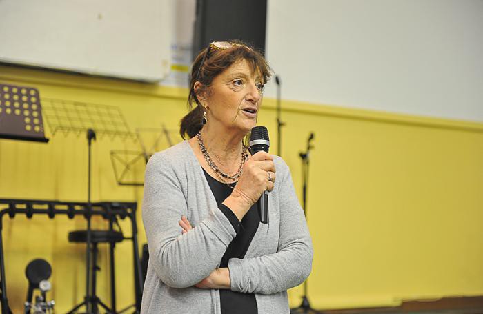 La preside del Volta Luciana Tonarelli