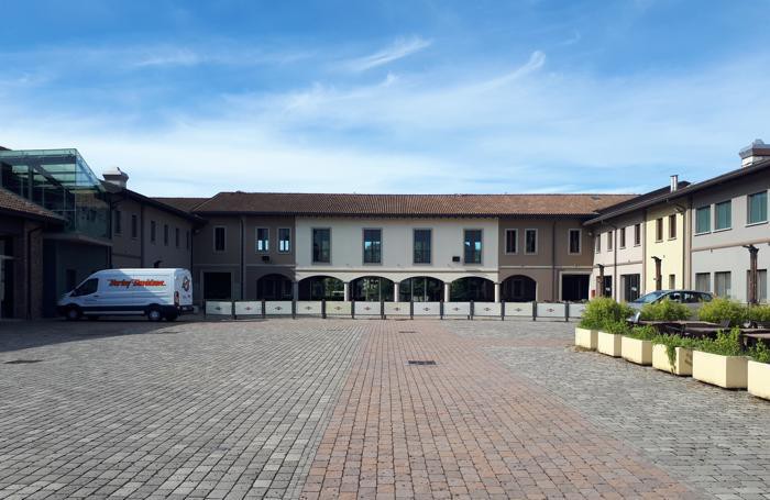 La Pergola tristemente vuota