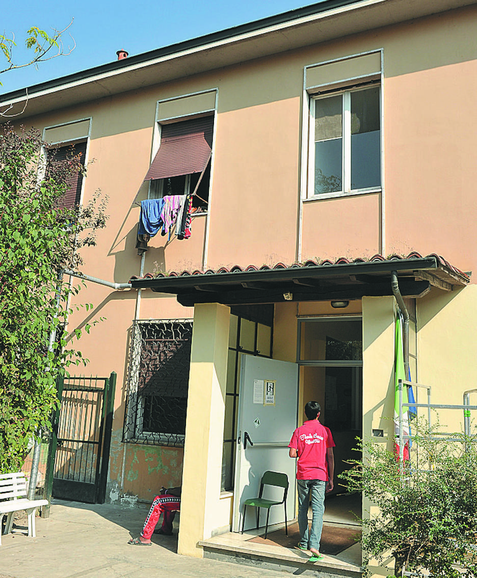 La casa di accoglienza di via Selvagreca (foto d’archivio)