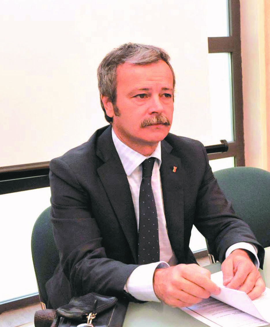 Il sindaco di Borgo San Giovanni, Nicola Buonsante