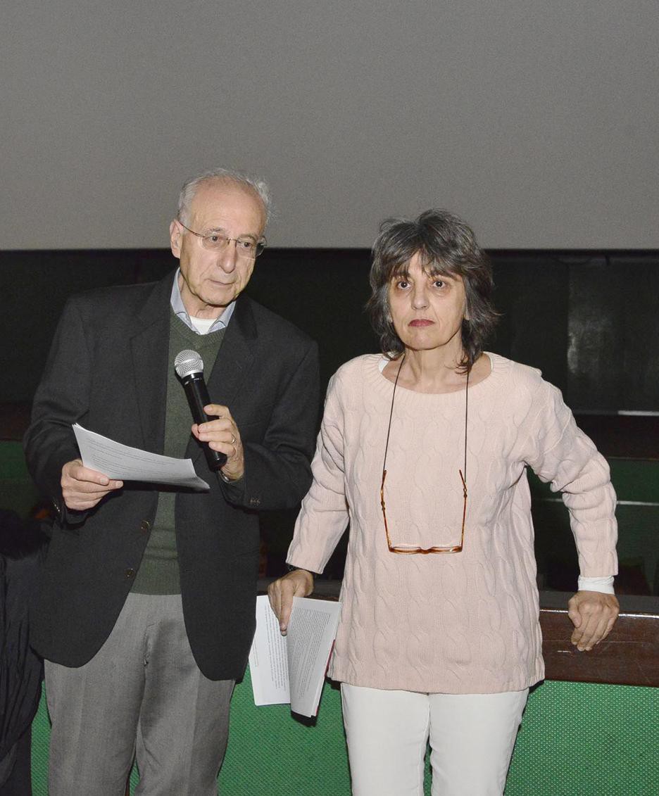 Laura Coci con Ercole Ongaro