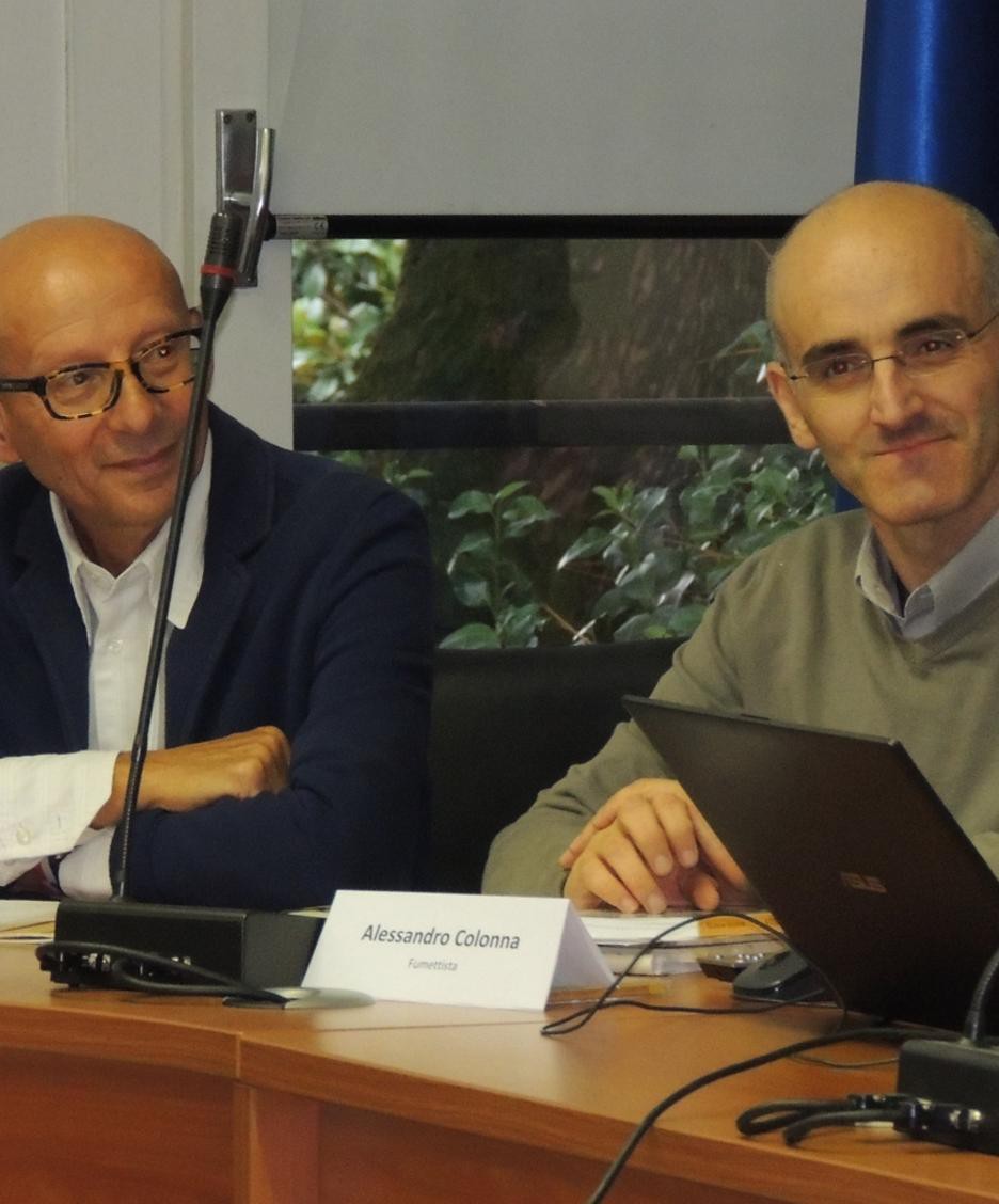 Da sinistra Dionigi e Colonna
