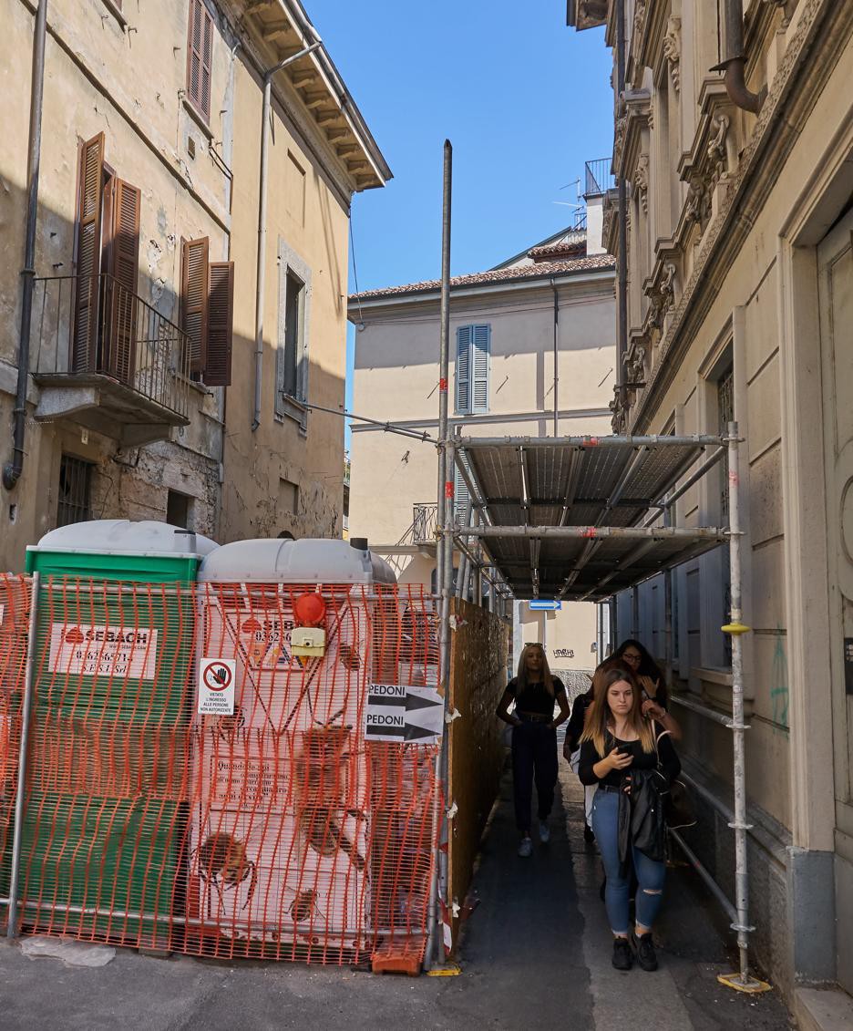 Un altro scorcio del cantiere (foto Gaudenzi)