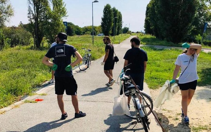 LE BUONE NOTIZIE A Somaglia la “meglio gioventù”: insieme per ripulire il paese dai rifiuti