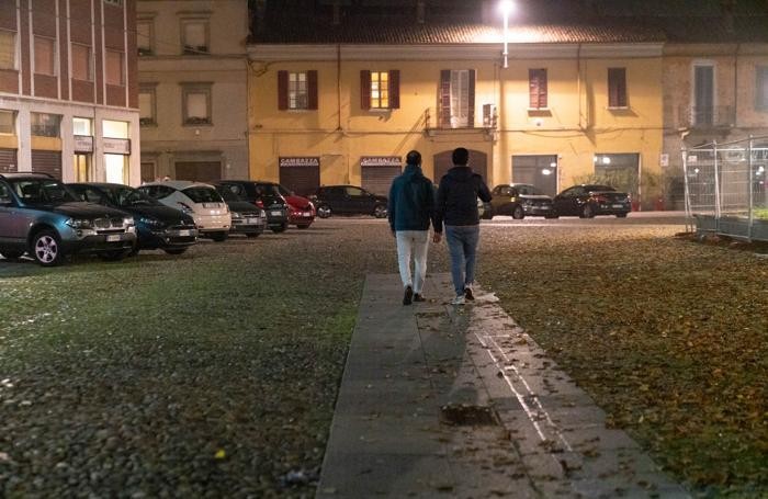 Codogno allo scoccare delle 23 (Tommasini)