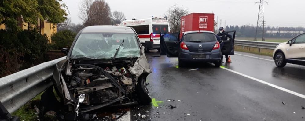 Incidente Via Emilia San Giuliano Milanese Oggi