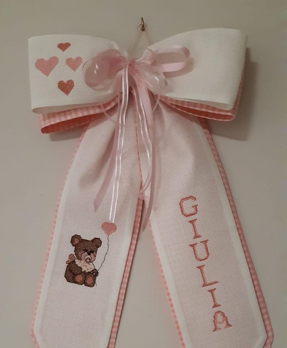 Il fiocco rosa per Giulia