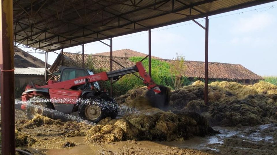 LODI Spento dopo una notte di lavoro il rogo di 500 rotoballe alla cascina Boccalera - FOTO E VIDEO LODI Spento dopo una notte di lavoro il rogo di 500 rotoballe alla cascina Boccalera - FOTO E VIDEO
