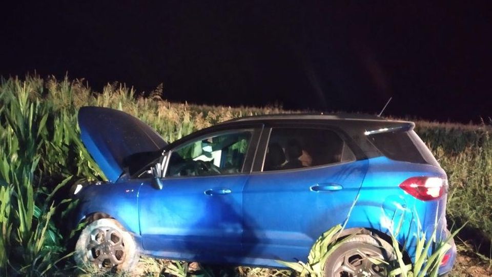 GUARDAMIGLIO Un 28enne illeso dopo essere “volato” nel campo di mais con l’auto GUARDAMIGLIO Un 28enne illeso dopo essere “volato” nel campo di mais con l’auto