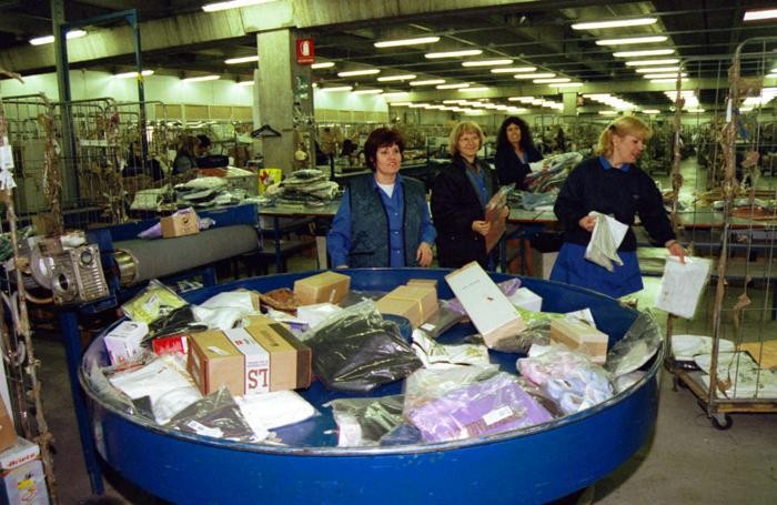 La linea spedizioni a Peschiera